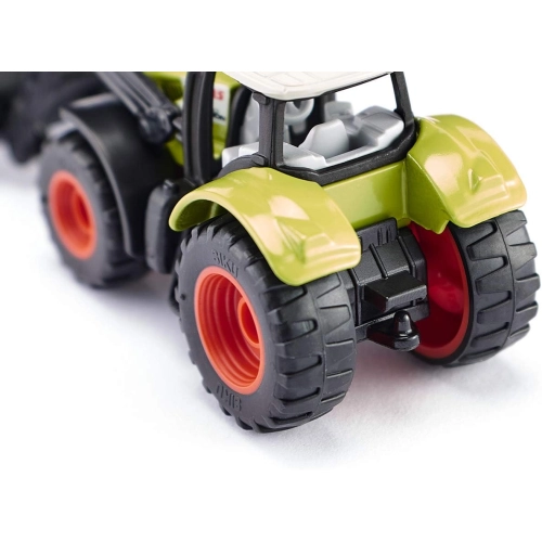 Traktorek Claas Axion z przednią ładowarką model metalowy SIKU S1392